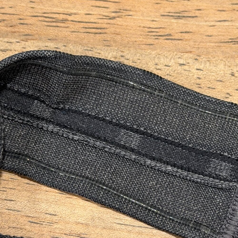 Ivivva Girls Workout Headband - Gray & Black - One Size - Picture 2 of 6
